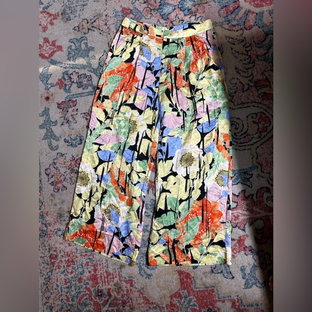 Equipment Lorin Wide Leg Trousers size 8 - Picture 9 of 9